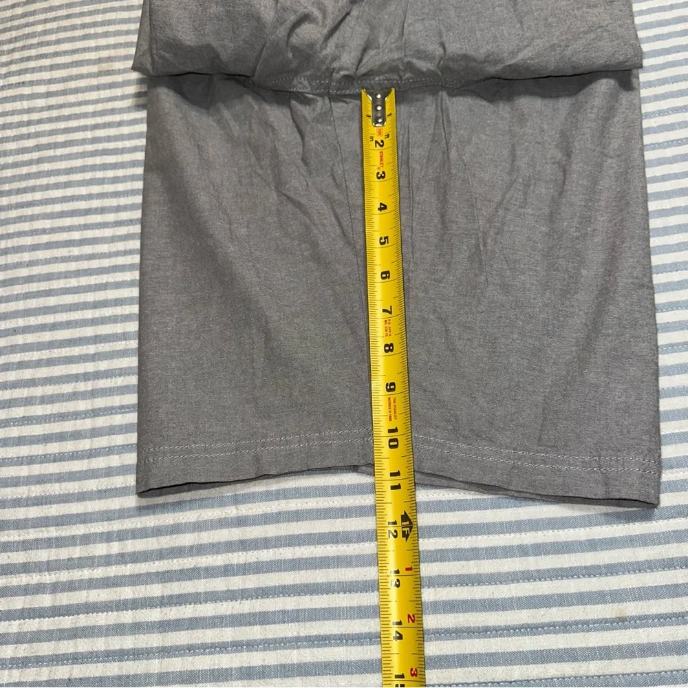 Wallin & Bros. Shorts Gray Chambray Flat Front‎ Mens Size 40 NWT